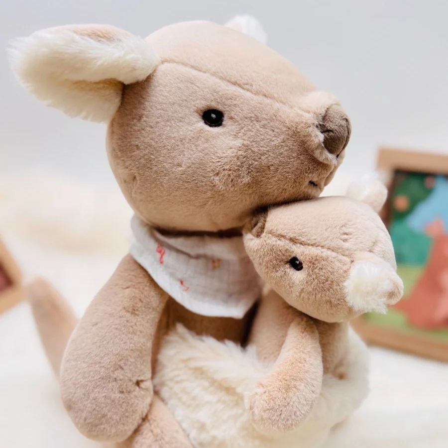Toyslink Plush Toy Kangaroo Katie and Roo - Image 5