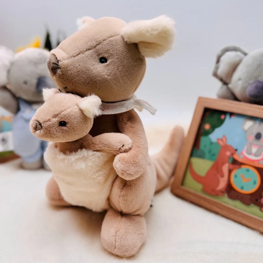Toyslink Plush Toy Kangaroo Katie and Roo - Image 7