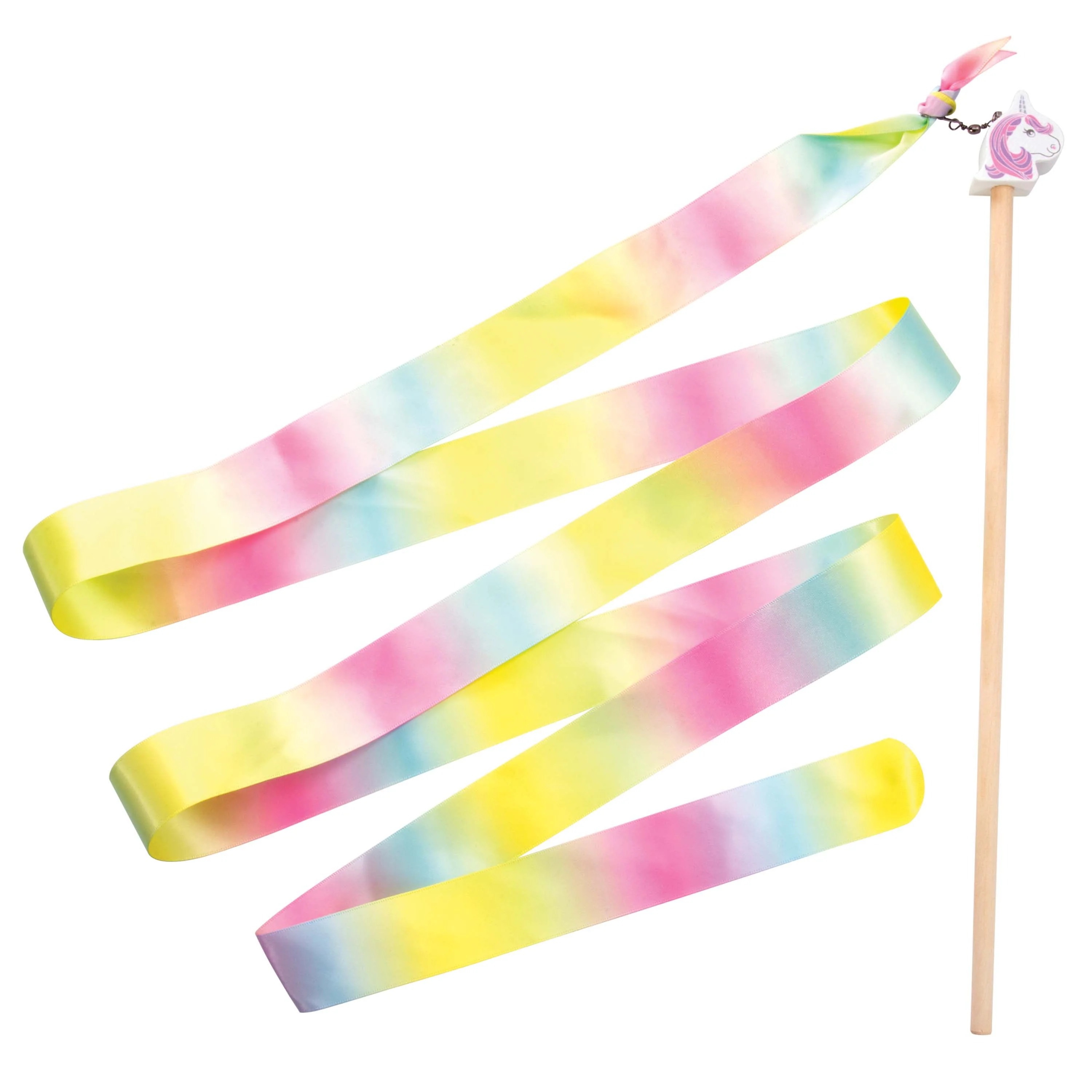 Unicorn Rainbow Ribbon Twirler - Image 2