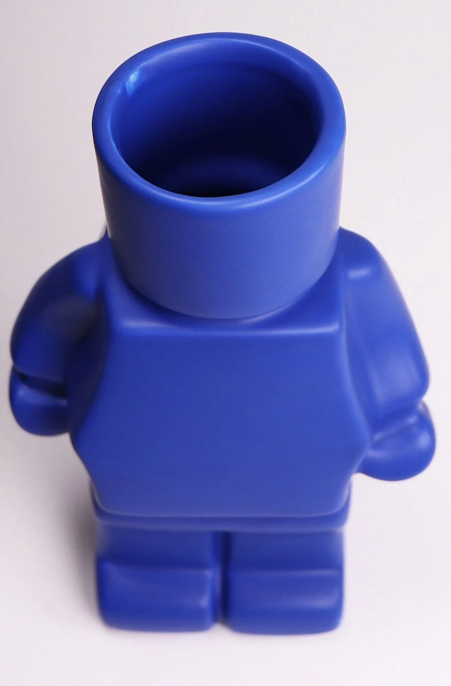 Urban products Block Man Planter Blue 22cm - Image 3