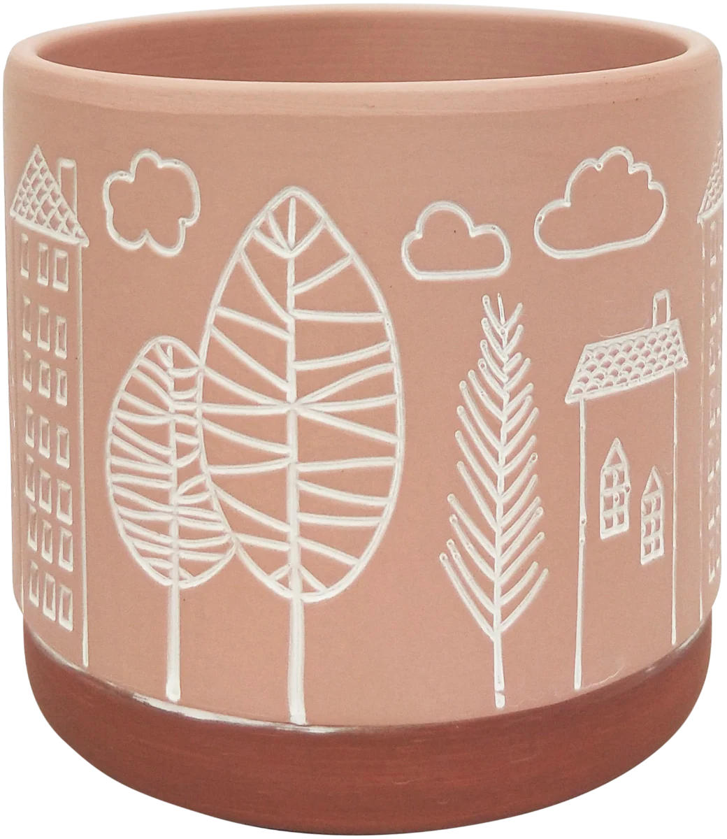 Urban products Bree Planter Pink Med 14cm - Image 3