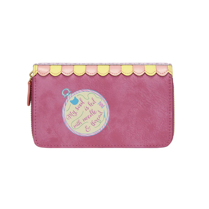 Vendula Sewing Shop - Rasberry Edition Medium Ziparound Wallet - Image 2