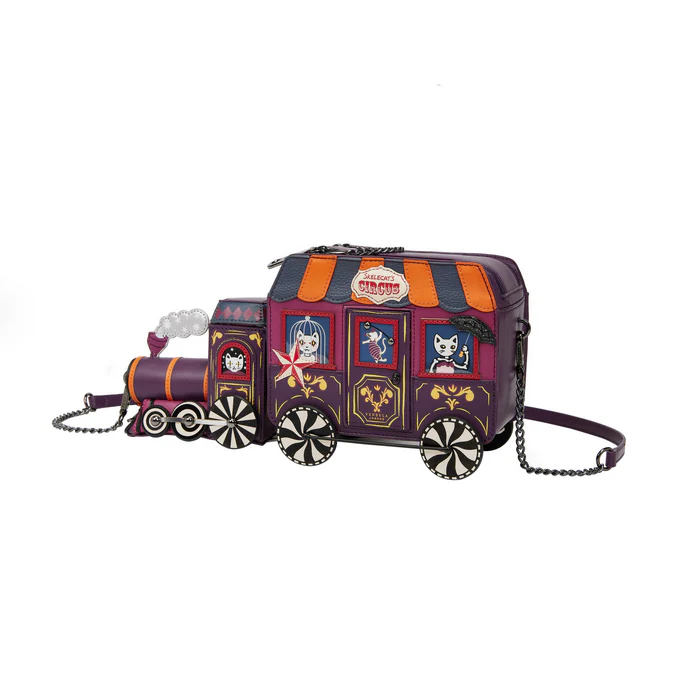 Vendula Skelecat's Travelling Ghost Circus Train Bag - Image 2