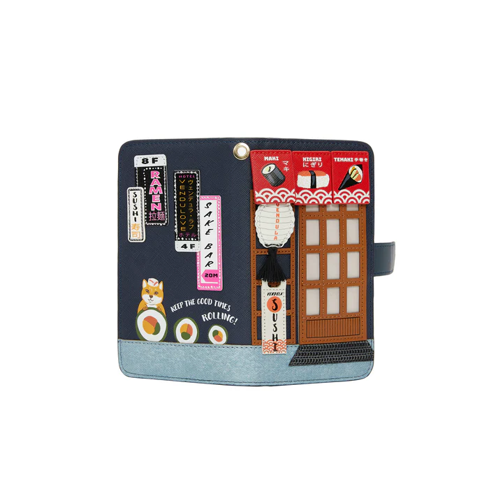 Vendula Sushi - Blue Edition Universal Flip Phone Case - Image 4