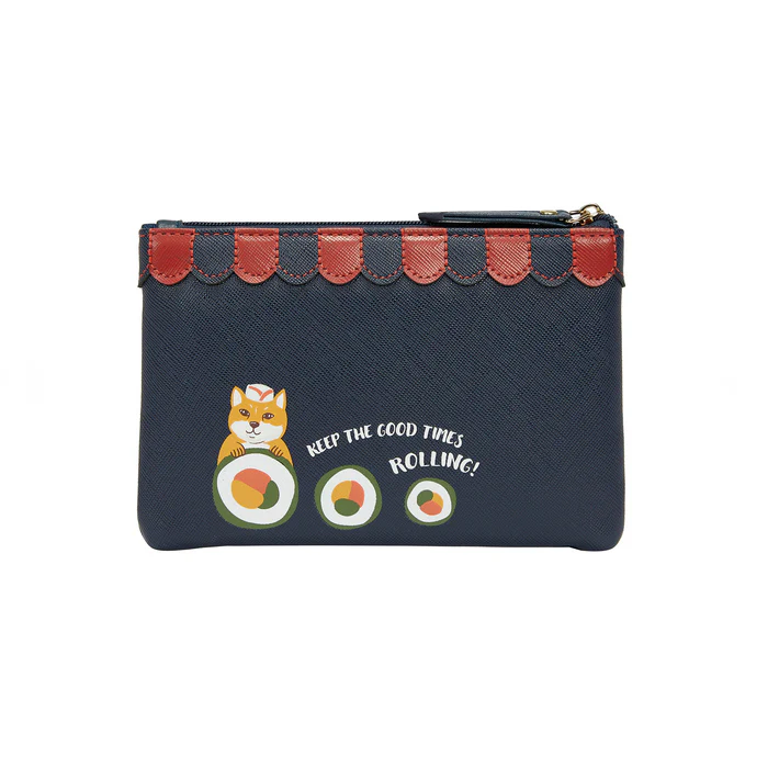 Vendula Sushi - Blue Edition Zipper Coin Purse - Image 2