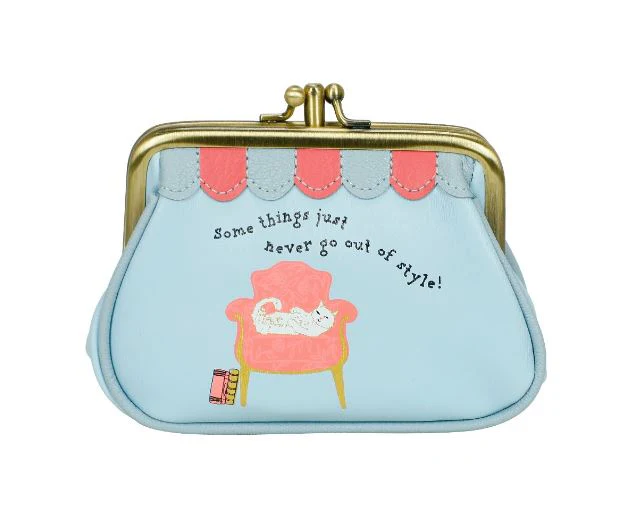 Vendula Vintage Rose Clipper Coin Purse - Image 2