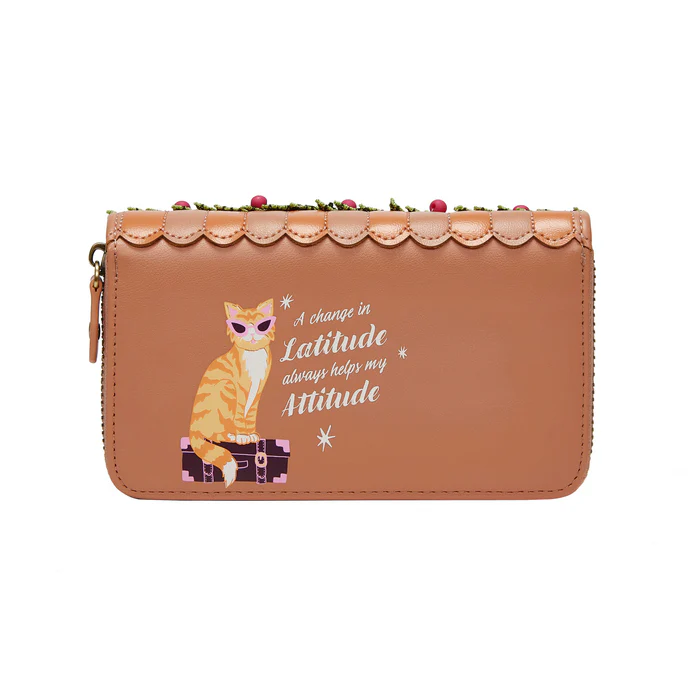 Vendula Voyage Travel Shop Medium Ziparound Wallet - Image 3