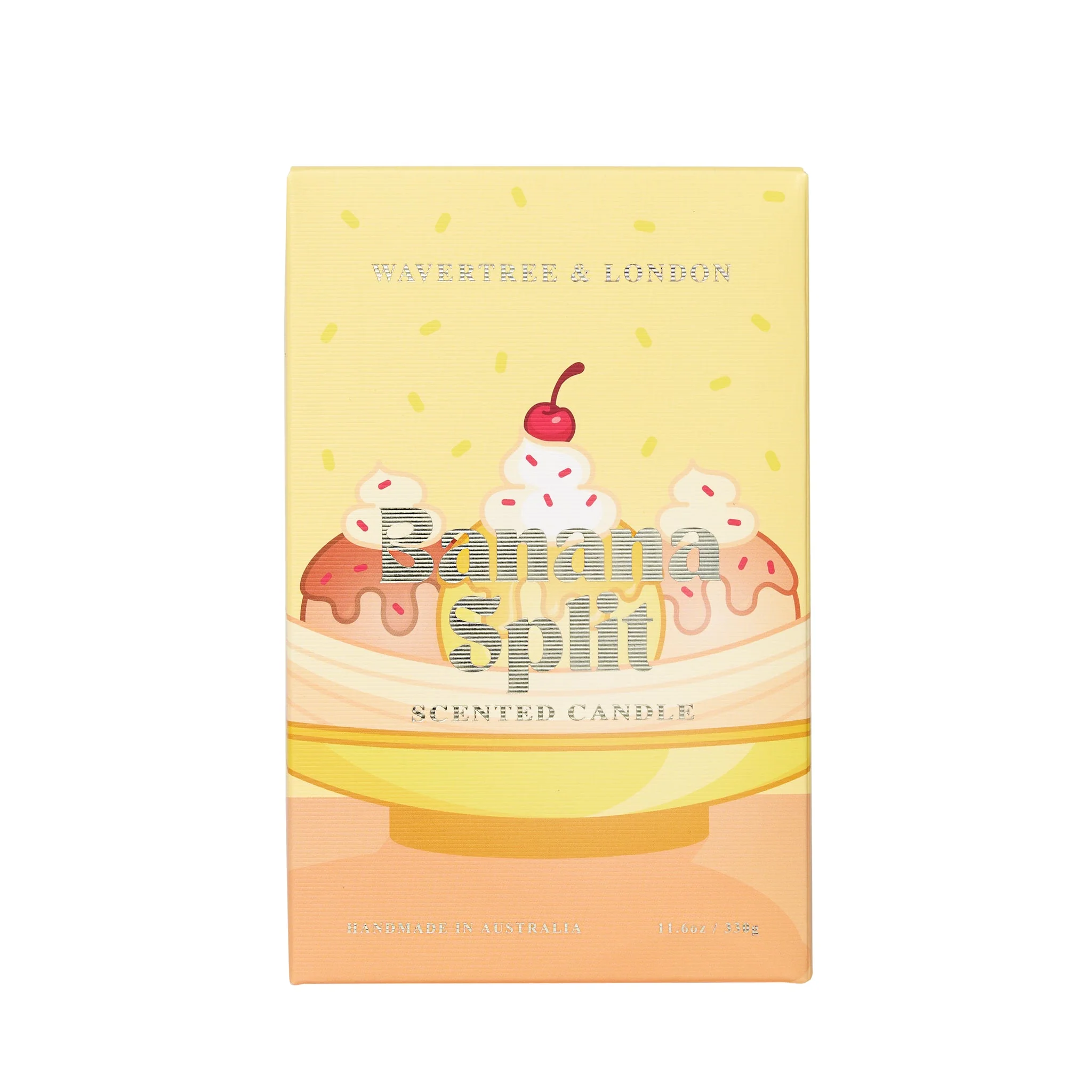 Wavertree & London Candle Banana Split 60 hours 330g - Image 3