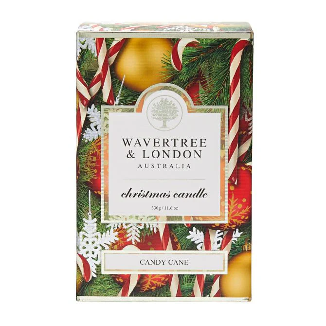 Wavertree & London Candle Candy Cane 60 hours 330g - Image 2
