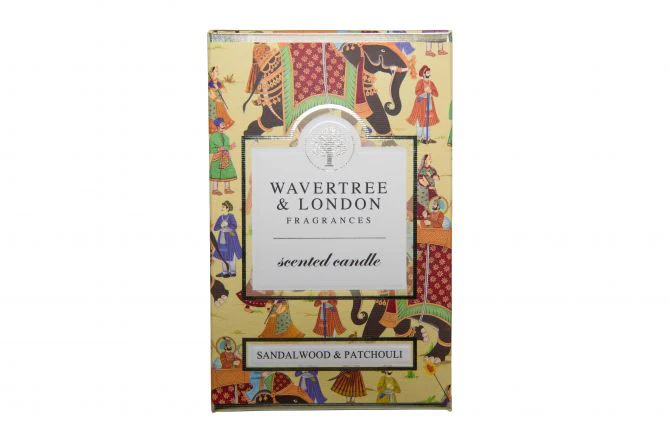 Wavertree & London Candle Sandalwood & Patchouli 60 hours 330g - Image 2