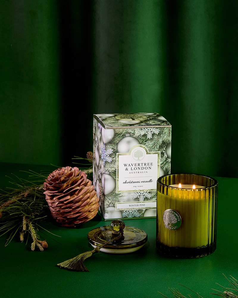 Wavertree & London Candle Winter Pine 75 hours 410g - Image 2