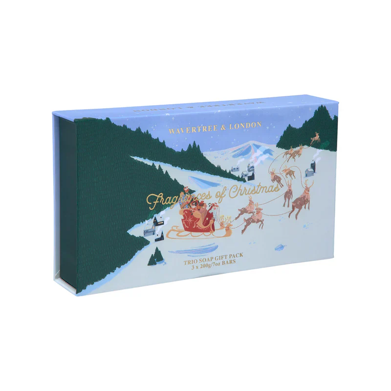 Wavertree & London Fragrances of Christmas Soap Trio Set - Image 2