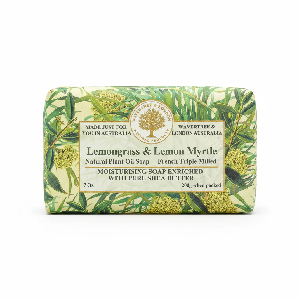 Wavertree & London Soap Lemongrass & Lemon Myrtle 200g