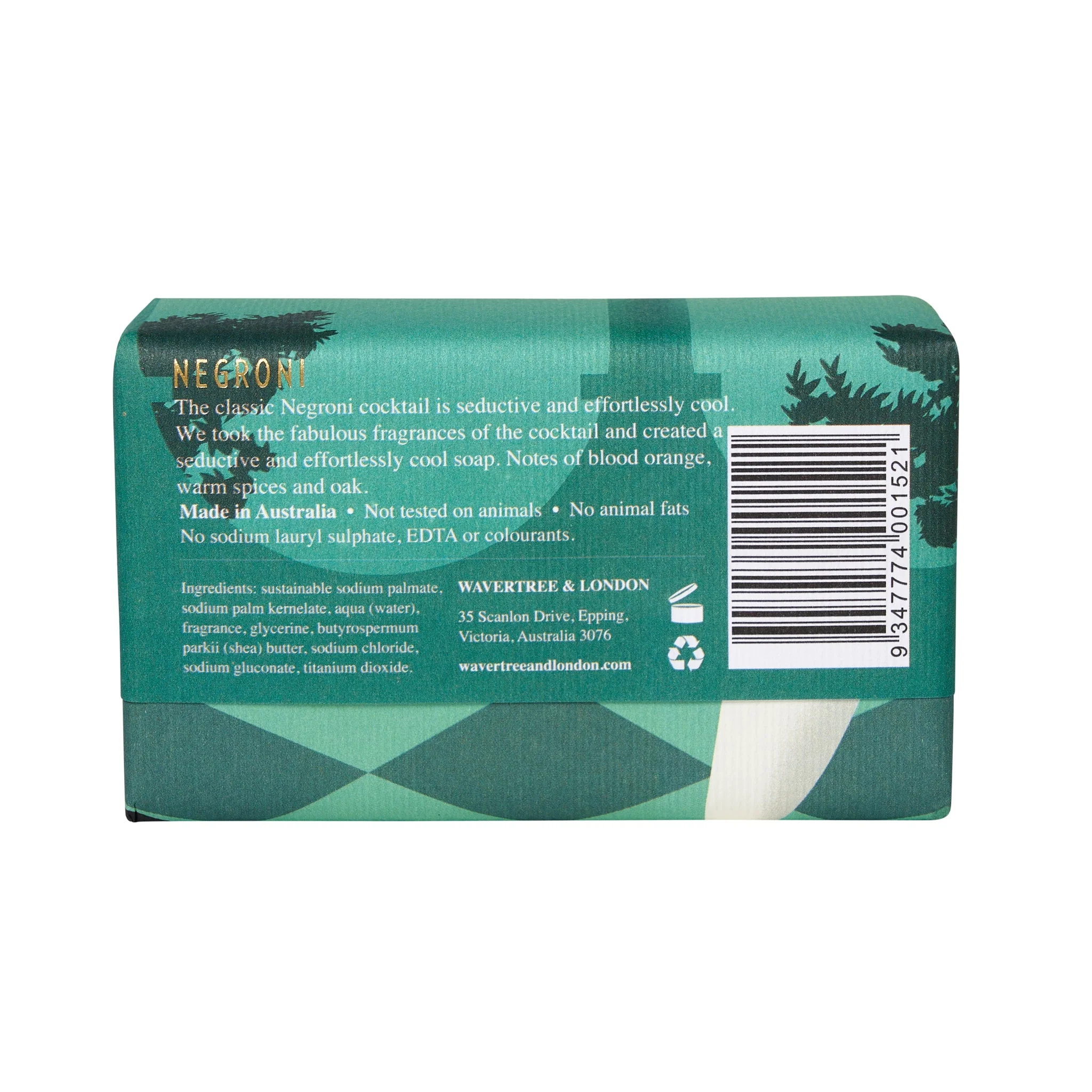 Wavertree & London Soap Negroni 200g - Image 3