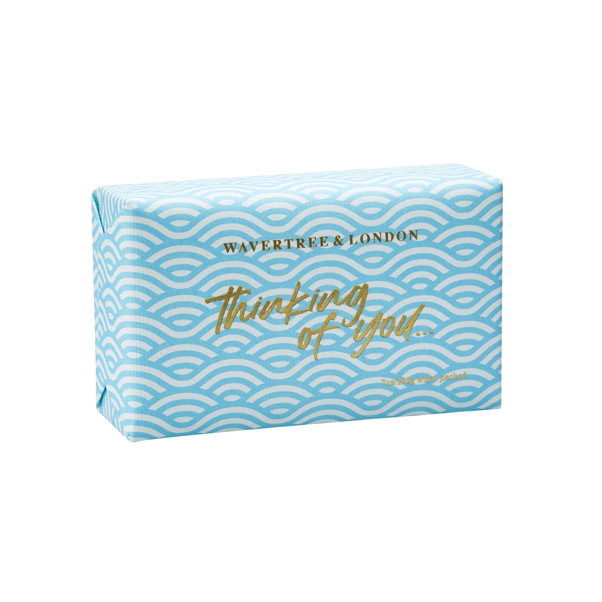 Wavertree & London Soap Thinking of You - Blue - Flower Market Fragrance Soap Bar 200g - Image 2