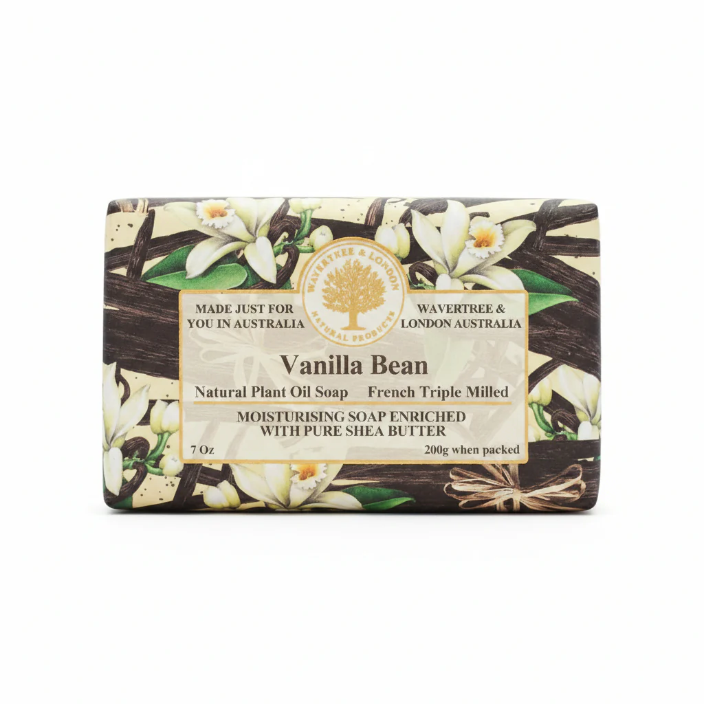 Wavertree & London Soap Vanilla Bean 200g
