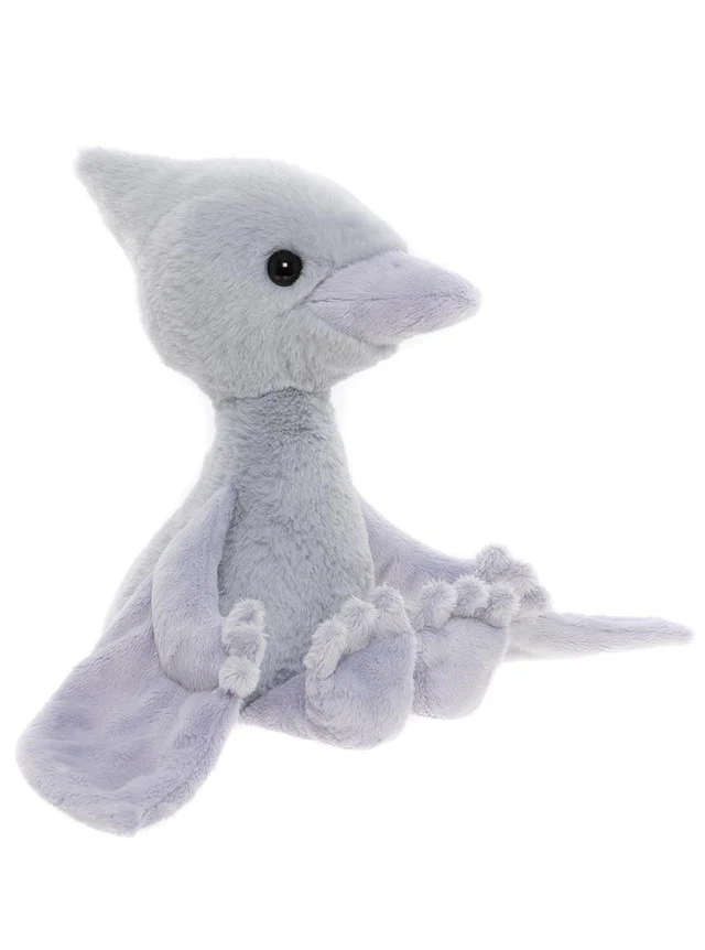 Bear & Me By Charlie Bears Wings Pterodactyl Cloudy Grey L 36cm - Image 2