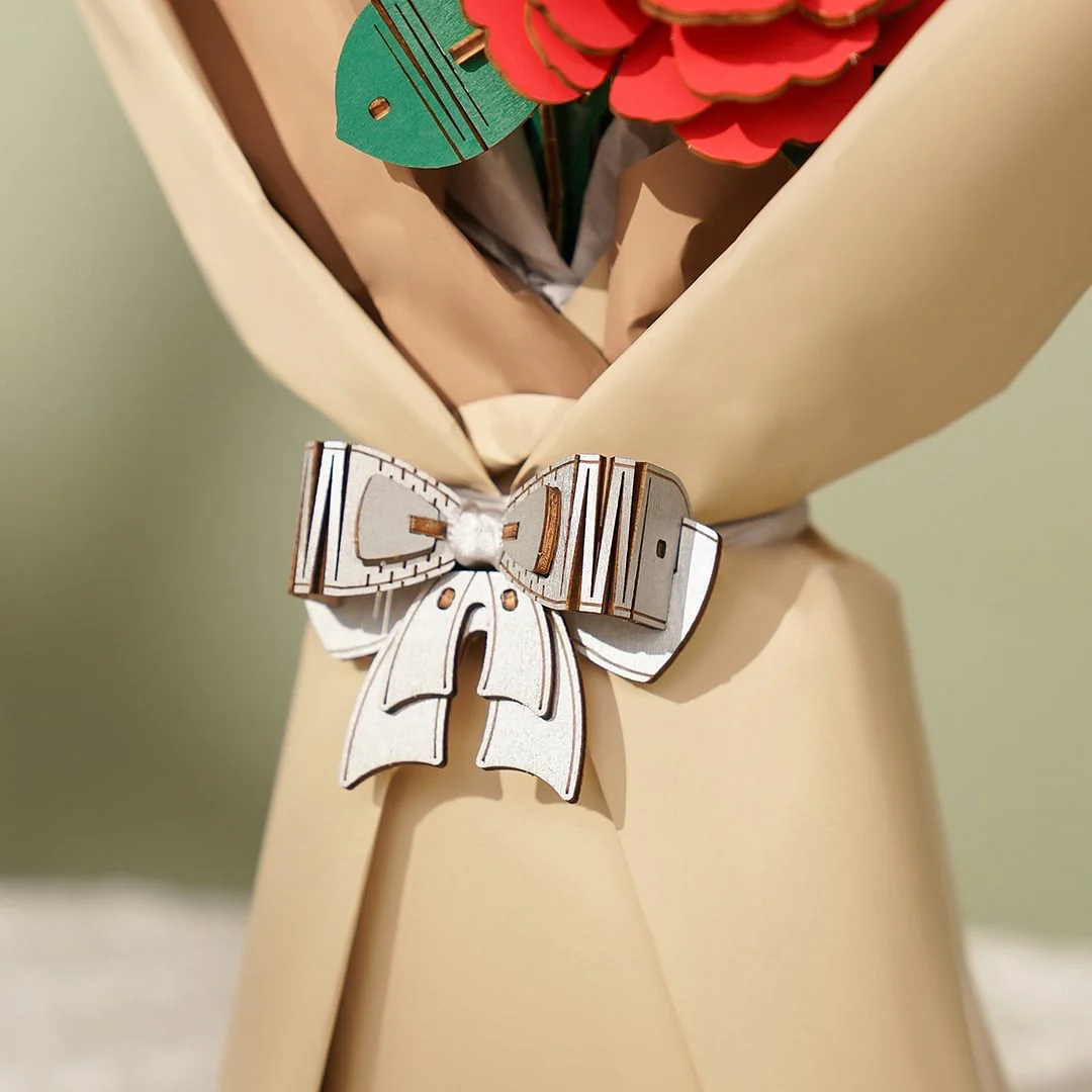 Robotime Rowood Bloom Bouquet - Image 4