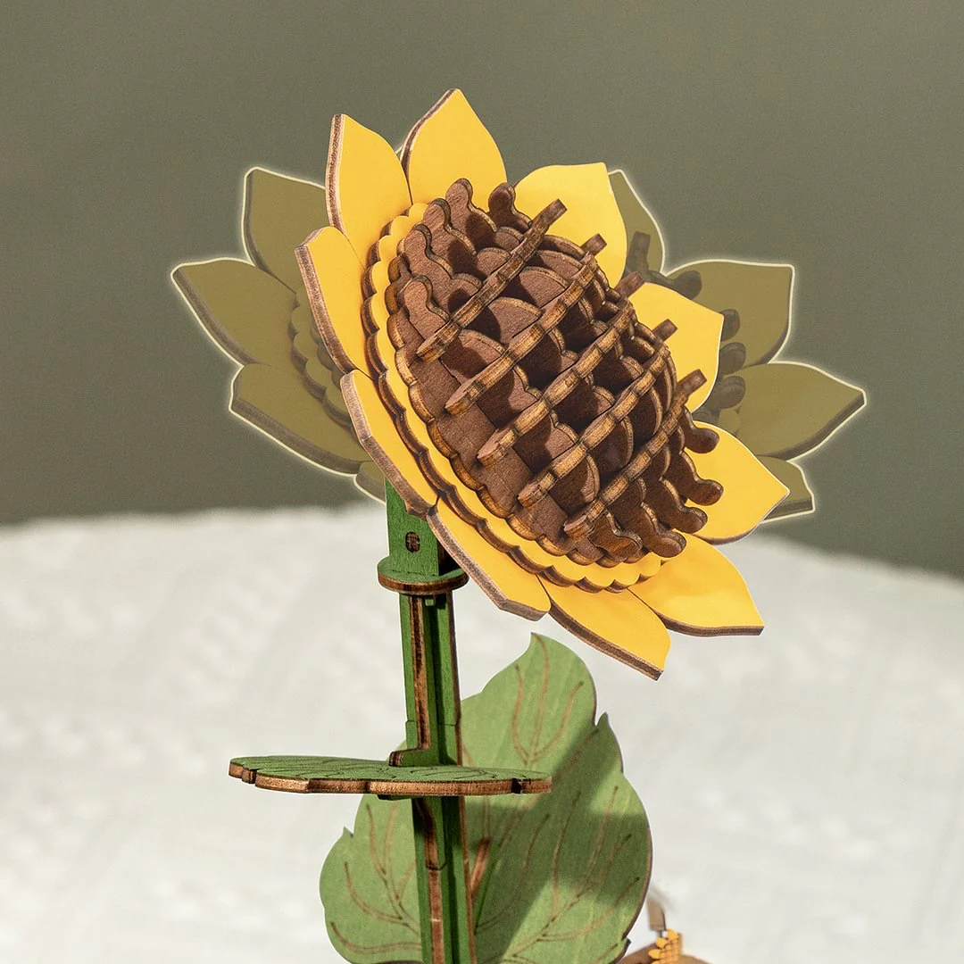 Robotime Rowood Bloom Bouquet - Image 5