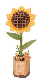 Robotime Rowood Bloom Sunflower - Image 2