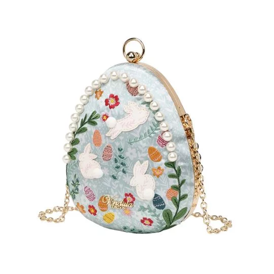 Vendula Woodland Rabbits Revel Evening Bag - Image 3